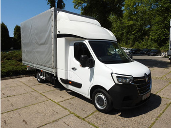 Furgão de toldo, Carrinha cabine dupla Renault MASTER PRITSCHE PLANE 8 PALETTEN WEBASTO A/C: foto 4