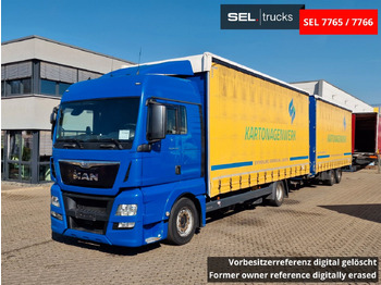 Caminhão com lona MAN TGX 18.440