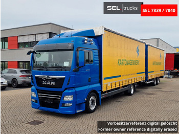 Caminhão com lona MAN TGX 18.500