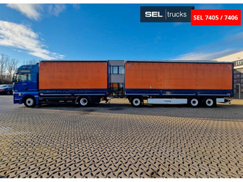 Caminhão com lona MAN TGX 18.580