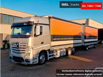 Caminhão com lona MERCEDES-BENZ Actros 2545