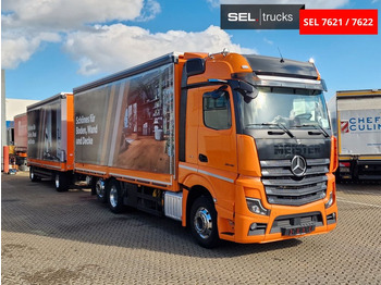 Caminhão com lona Mercedes-Benz Actros 2548 / Retarder / Aluklappen / Euro 6E: foto 3