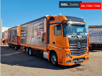 Caminhão com lona Mercedes-Benz Actros 2548 / Retarder / Euro 6E / Aluklappen: foto 3