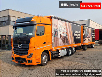 Caminhão com lona MERCEDES-BENZ Actros 2548