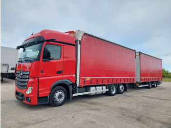 Caminhão com lona MERCEDES-BENZ Actros 2545