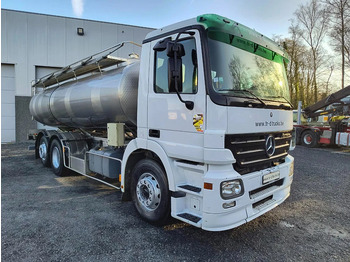 Caminhão tanque para transporte de leite Mercedes-Benz Actros 2536 15500L INSULATED INOX TANK - 1 COMP: foto 3