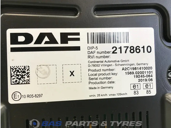 Painel de instrumentos de Caminhão DAF CF Euro 6: foto 3