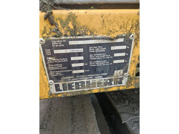 Manipulador de material LIEBHERR A924C 675-10581 (2002): foto 2