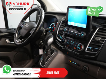 Furgão compacto, Carrinha cabine dupla Ford Transit Custom 2.0 TDCI 170 pk Aut. L2 Limited DC Dubbel Cabine EXPORT ONLY Riem V.V/ Adapt.Cruise/ Bi-Xenon/ Leder/ 2xSchuifdeur/ Elek.Stoel/: foto 3