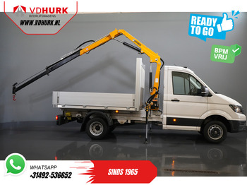 Veículo comercial Volkswagen Crafter 50 165 pk Effer 352S Kraan/ Crane/ Kran/ Autokran/ PTO/ Open laadbak/ Dubbel Lucht: foto 2