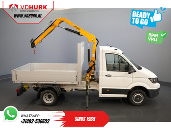 Veículo comercial Volkswagen Crafter 50 165 pk Effer 352S Kraan/ Crane/ Kran/ Autokran/ PTO/ Open laadbak/ Dubbel Lucht: foto 4