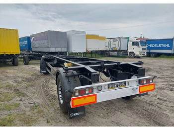 Reboque transportador de contêineres/ Caixa móvel KRONE