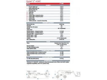 Locação de Genie top! Z45 XC Genie top! Z45 XC: foto 5