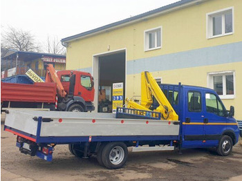 Furgão caixa aberta, Carrinha cabine dupla Iveco 50C18 Daily 3.D 16V +Effer: foto 4