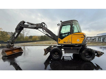 Escavadeira de rodas MECALAC