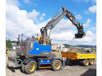 Escavadeira de rodas VOLVO EW160E
