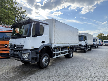 Caminhão com lona MERCEDES-BENZ Arocs