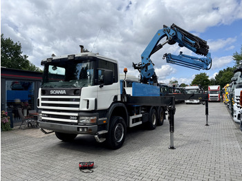 Camião de caixa aberta/ Plataforma SCANIA P124