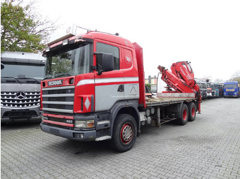 Caminhão grua SCANIA R144