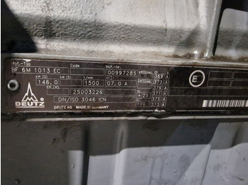 Motor de Equipamento industrial Deutz BF6M1013EC Engine (Industrial): foto 2