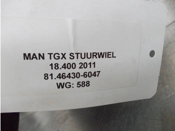 Volante de direção de Caminhão MAN TGX 18.400 81.46430-6047 STUURWIEL: foto 3