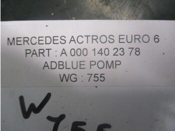 Bomba de combustivel de Caminhão Mercedes-Benz A 000 140 23 78 AD BLUE POMP MERCEDES ACTROS EURO 6: foto 2 Bomba de combustivel de Caminhão Mercedes-Benz A 000 140 23 78 AD BLUE POMP MERCEDES ACTROS EURO 6: foto 2