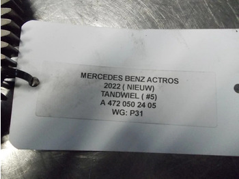Motor e peças de Caminhão Mercedes-Benz ACTROS A 472 050 24 05 TANDWIEL #5 NIEUW 2022: foto 3