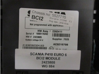 Sistema elétrico de Caminhão Scania P410 2423805 BCI2 MODULE EURO 6: foto 2