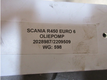 Bomba de óleo de Caminhão Scania R450 2028987/2209509 OLIEPOMP EURO 6: foto 5