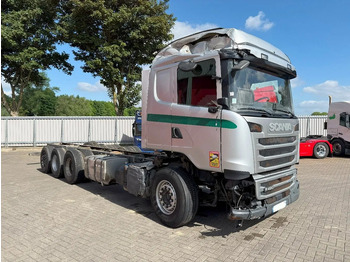 Caminhão chassi Scania R490 / 8X4 / ENGINE RUNNING / RETARDER / 9 TON FRONT AXLE / LIFT+LENKACHSE / AUTOMATIC / EURO-6 / 2017: foto 2