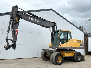 Escavadeira de rodas Volvo EW180C - Dutch Machine / Triple Boom: foto 2 Escavadeira de rodas Volvo EW180C - Dutch Machine / Triple Boom: foto 2