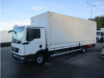 Caminhão com lona MAN TGL 12.220