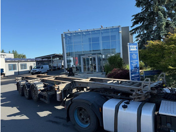 Semireboque transportador de contêineres/ Caixa móvel SCHMITZ SCF