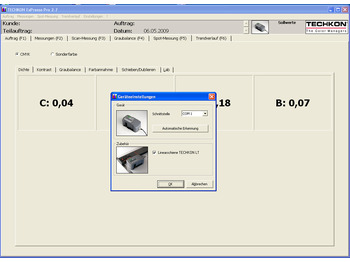 Máquina de impressão RS 800 scanning spectrometer with Techkon ExPresso Pro software: foto 5