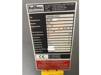 Máquina de embalagem Sealing machine series packer Kallfass Universa EC with shrink tunnel Compact 650 SEC: foto 2 Máquina de embalagem Sealing machine series packer Kallfass Universa EC with shrink tunnel Compact 650 SEC: foto 2