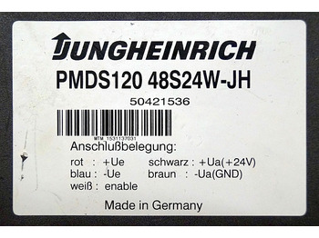 Sistema elétrico de Equipamento de movimentação Jungheinrich 50421536 | Transformer 48V-24V PMDS120 48S 24W-JH snn. MTM153113703: foto 3