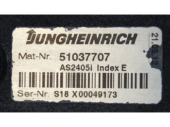 Centralina electrónica de Equipamento de movimentação Jungheinrich 51037707 | Rij regeling driving controller AS2405i index E Sw. 1,31: foto 2
