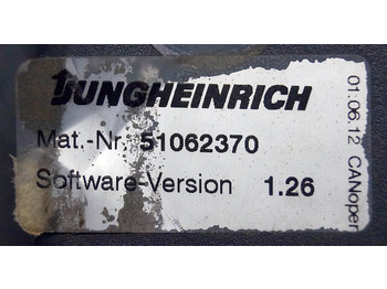 Centralina electrónica de Equipamento de movimentação Jungheinrich 51037707 | Rij regeling driving controller AS2405i index E Sw. 1,31: foto 3