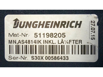 Centralina electrónica de Equipamento de movimentação Jungheinrich 51159321 | Rij/hef regeling drive/lifting controller AS4814Ik Index: foto 5