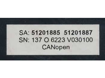 Painel de instrumentos de Equipamento de movimentação Jungheinrich 51201885 | Battery Hour indicator Candis 4 Can Open 51201887 V03010: foto 3
