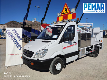 Caminhão com plataforma aérea MERCEDES-BENZ 516 CDI CESTA ELEVADORA, 160 cv: foto 2