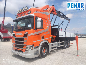 Camião de caixa aberta/ Plataforma SCANIA R