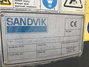 Britador de cone Sandvik CH660: foto 3