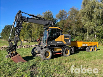 Escavadeira de rodas VOLVO EW160E