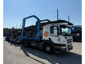 Caminhão transporte de veículos SCANIA P 450