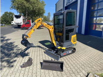 Mini escavadeira Kabinen Minibagger Kubota BK1250KS + Schaufelpaket *11.500€ NETTO*BERGER KRAUS*SCHWENKARM*SOFORT!*: foto 1