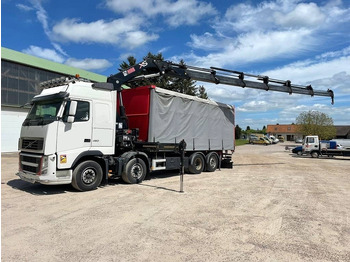 Caminhão com lona, Caminhão grua Volvo FH 460: foto 2