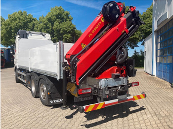 Camião de caixa aberta/ Plataforma, Caminhão grua Volvo FH 6x2 R NLA Luftfederung: foto 4
