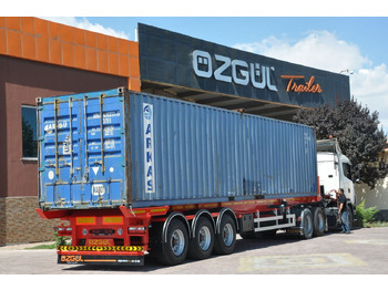 Semireboque transportador de contêineres/ Caixa móvel ÖZGÜL
