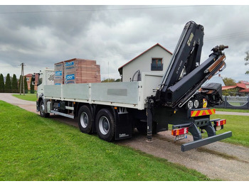 Camião de caixa aberta/ Plataforma, Caminhão grua Mercedes-Benz ACTROS 2633: foto 4 Camião de caixa aberta/ Plataforma, Caminhão grua Mercedes-Benz ACTROS 2633: foto 4